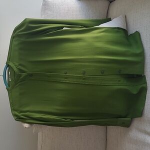 Uniqlo Green Button Shirt